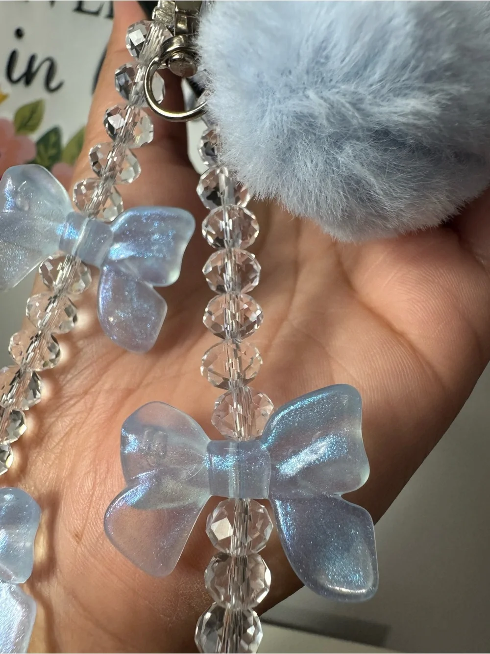 Handmade bling crystal